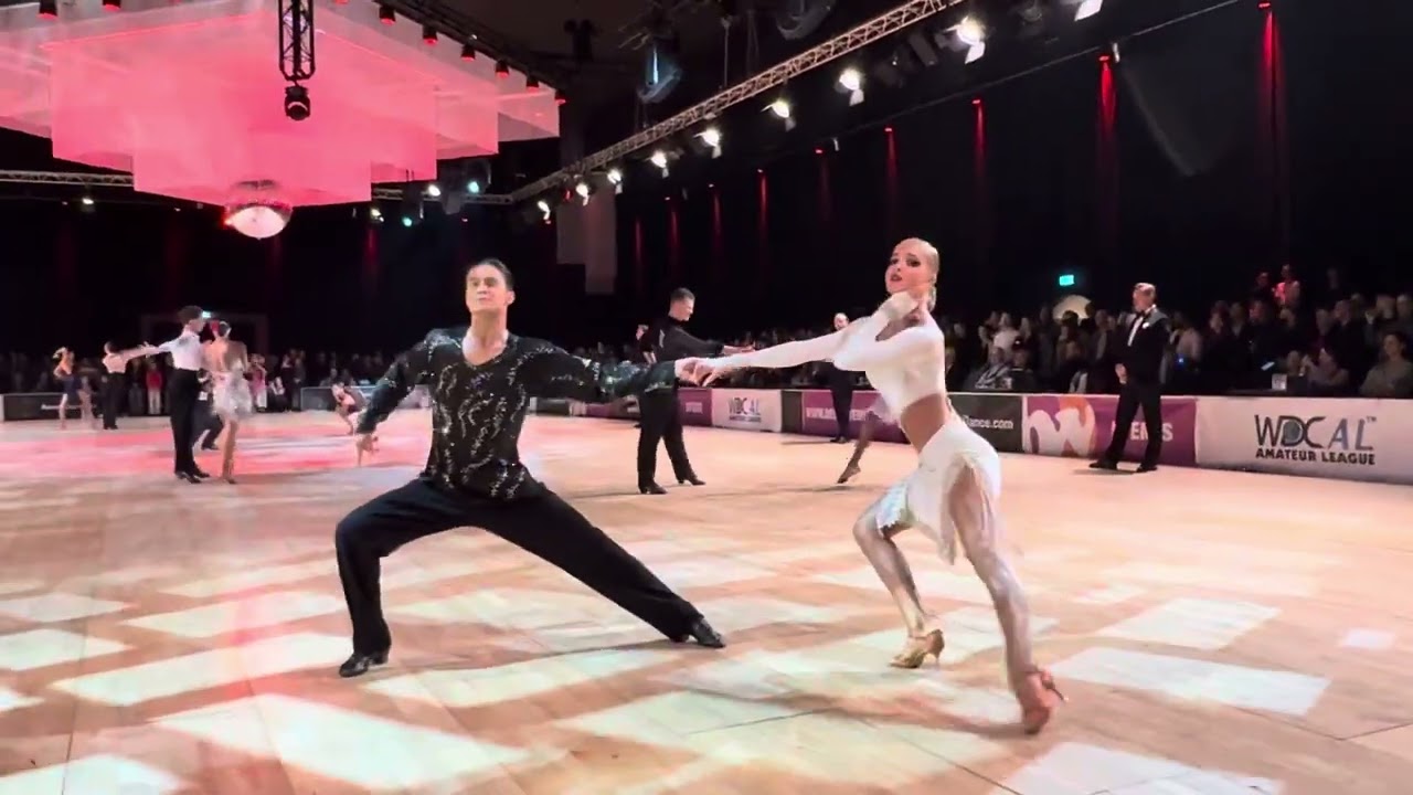 WDC OPEN WORLD CHAMPIONSHIP 2025 Y21 LATIN FINAL.   Kharchenko/ Biesiedina- 4 place