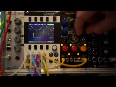 DPW Design  Mög WF-1 Wavefolder demo(1/2)