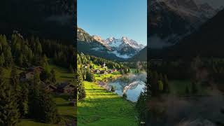 Abeautiful natural scene forest mountain valleys likes river #forest #mountain #villey #likes #river