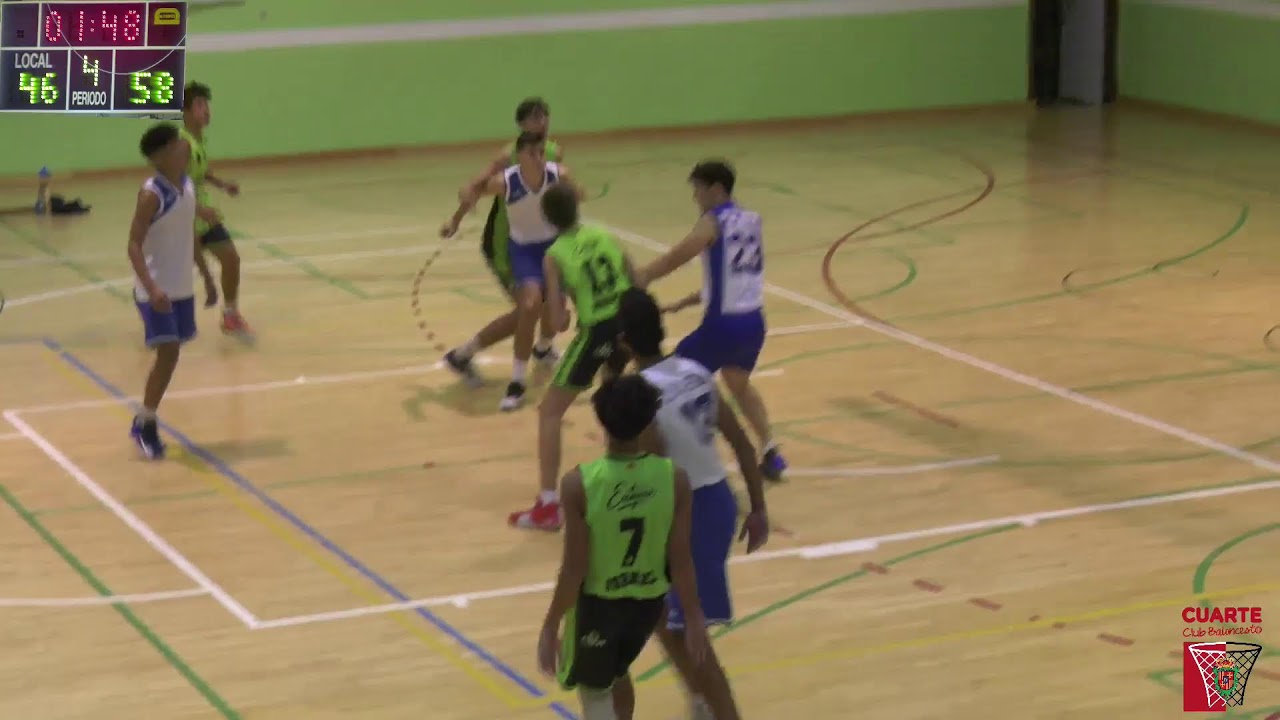 2021/2022 Cuarte Junior Masculino vs C.B. Ejea