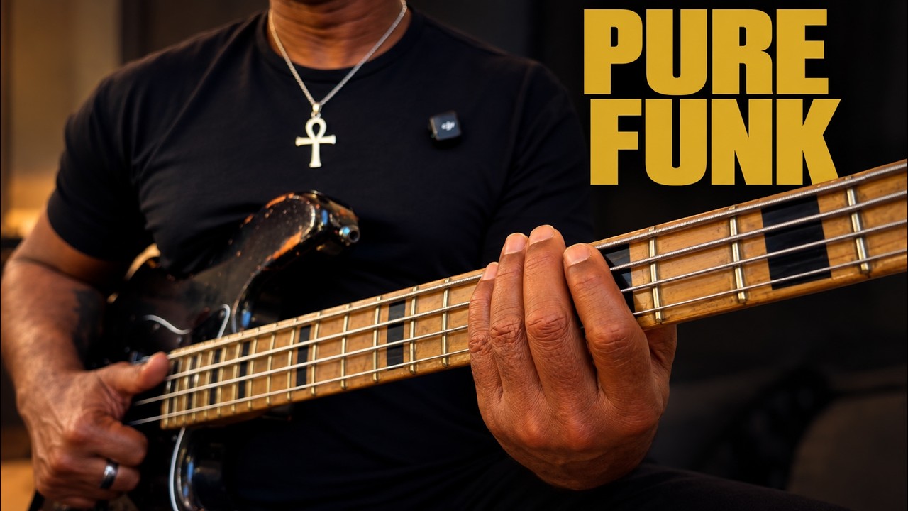 Louis Johnson Slap Bass Lesson: His Thumb Groove Step by Step