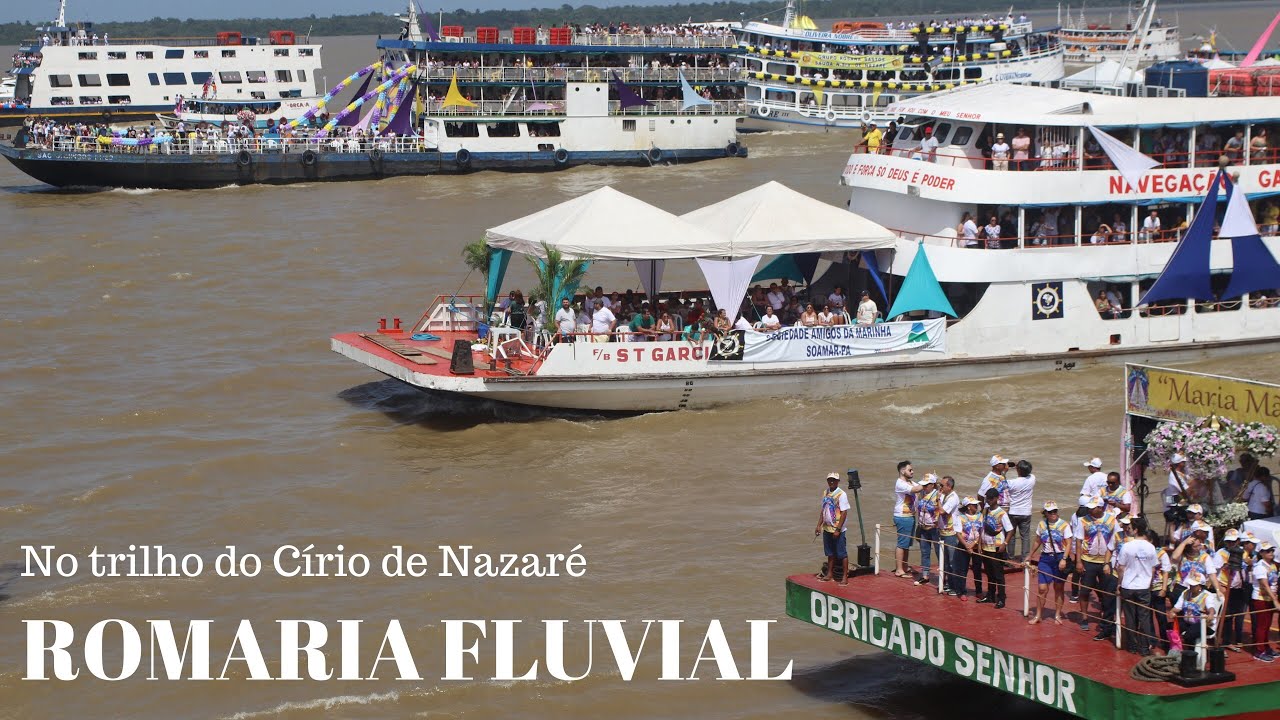 Como é a ROMARIA FLUVIAL, em BELÉM DO PARÁ, no Círio de Nazaré