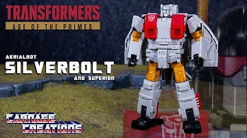 SILVERBOLT and SUPERION - Transformers Age of the Primes Commander Class Review (180)