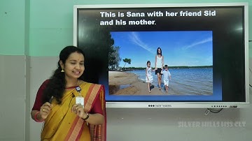 SILVER HILLS HSS | Std II | English | The Day at the Beach | Ms Simmi S Nair