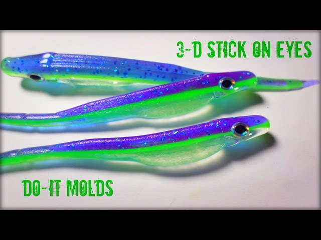 Do-It Tackle Tip 3-D Stick on Eyes for Jigs and Plastics 