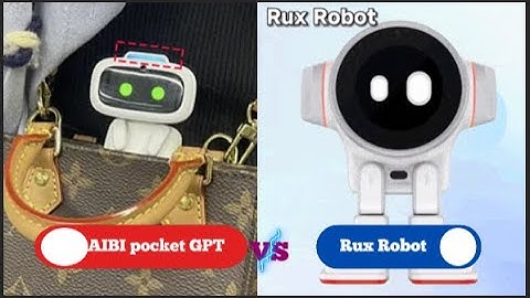 AIBI pocket GPT vs. Rux Robot