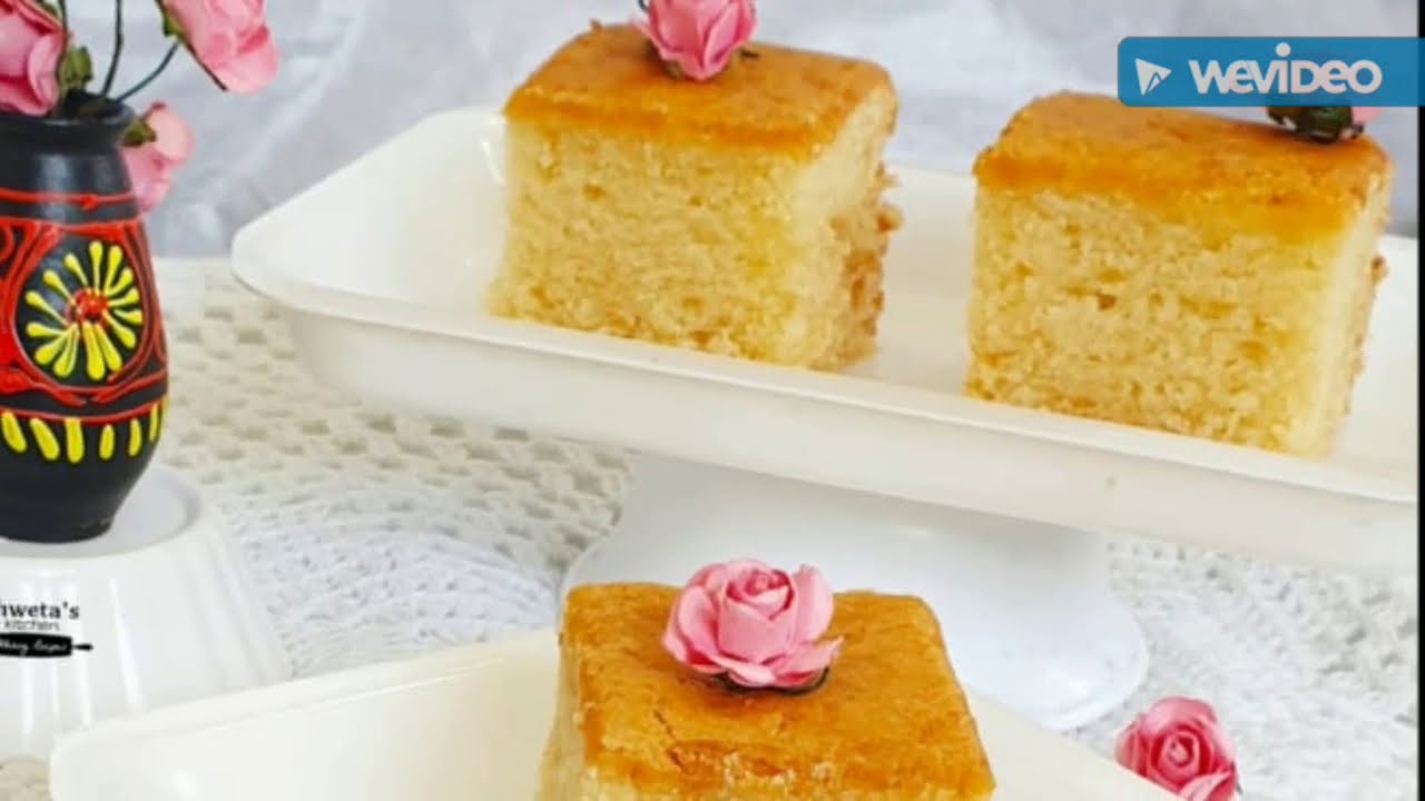 Eggless Vanilla Cake Recipe In Microwave By Sanjeev Kapoor Hindi