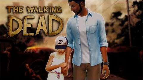 The Sims 4 | Create A Sim - Lee & Clementine (The Walking Dead)