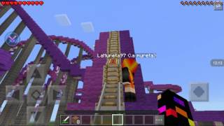 MCPE ROLLER COASTER MAPS PART ONE: 20th birthday! 🎈🎂 screenshot 1