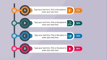 4 Step Infographic Concept slide for PowerPoint - Free PPT