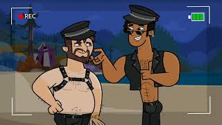 Ted Diego Leather Pride Greeting