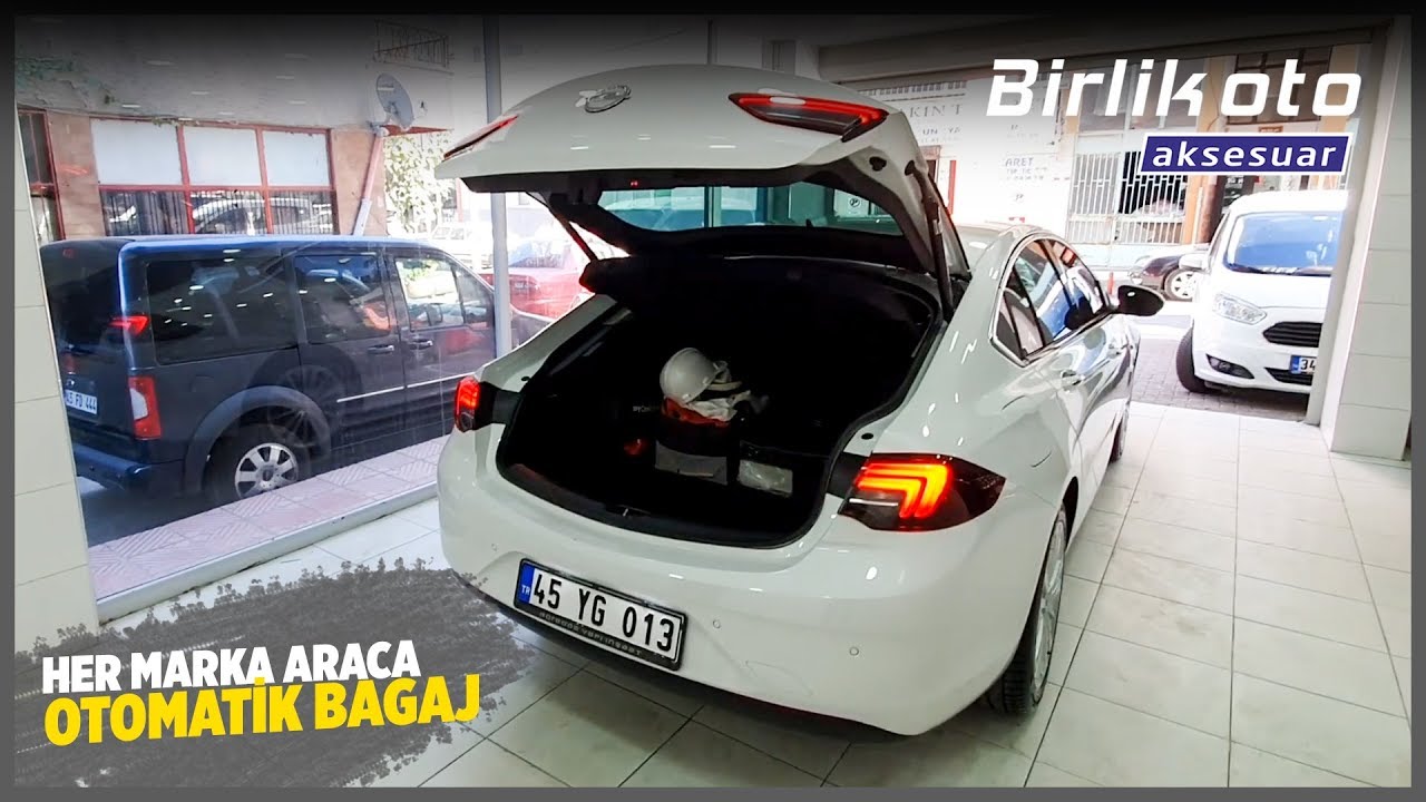 Opel Insignia Ayak Sensörlü Otomatik Bagaj Sistemi // Her Marka Araca Özel
