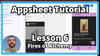 Lesson 6: Related Lists, Smarter Image Formula, Debugging Pull Card Button (AppSheet Tutorial)