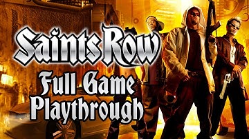 Saints Row (2006) - Full Game Playthrough