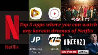 Top 5 apps where you can watch all korean dramas of Netflix only for android mobiles 📱 screenshot 1