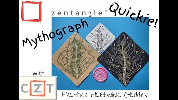 Mythograph | Zentangle® Quickie