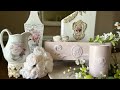 Creating Beautiful Shabby Chic and French Country Thrift Flip DIYs