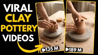 How to Create VIRAL AI Clay Pottery Videos for FREE (New Viral Niche)