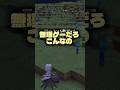 全てが5倍速の世界 #shorts #マイクラ