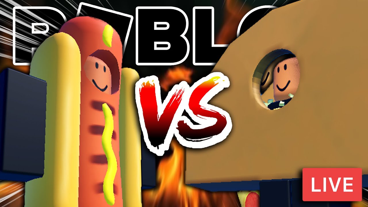 Recording my NEXT VIDEO: 🌭🌮ROBLOX FOODFIGHT - Hot Dog vs Taco (come and be in my video!)