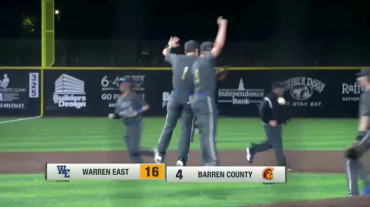 15th District Baseball Championship - Warren East vs Barren County