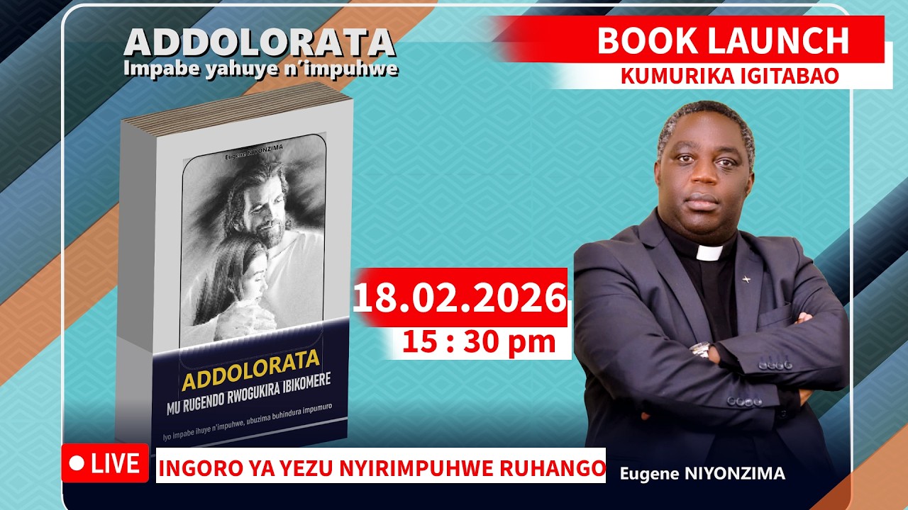KUMURIKA IGITABO || BOOK LAUNCH : P. Eugene NIYONZIMA S.a.c