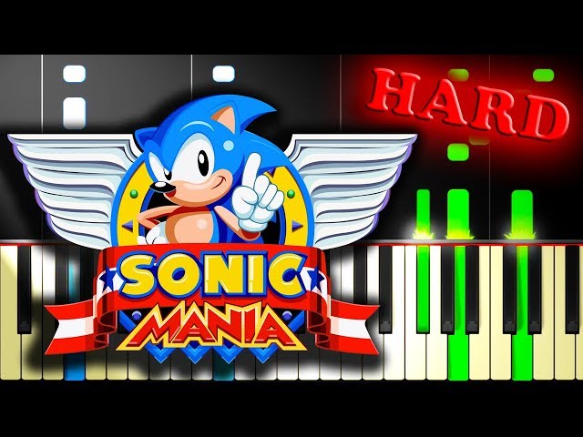 Sonic Mania Intro Sheet music for Piano (Solo)