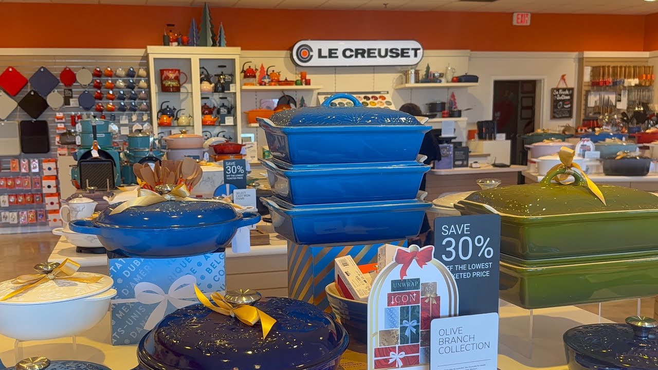 Why Le Creuset Keep Buying $400 Pots | SHOP WITH ME - YouTube