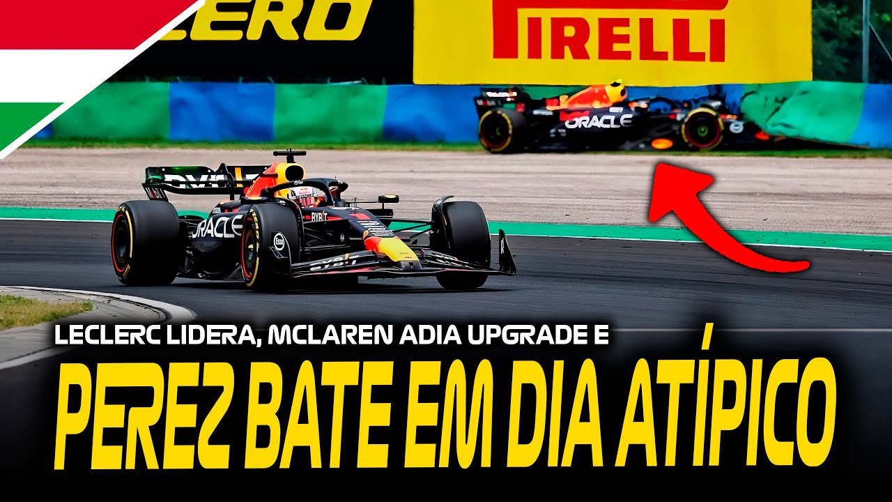 Leclerc é o mais rápido em 2º treino livre do GP da Hungria de F1