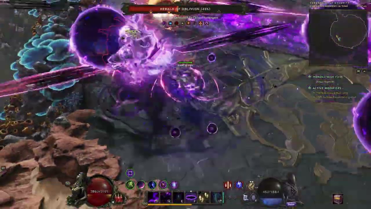 Last Epoch Season 3 - ES Pure Void Chronobonker vs. Uberroth