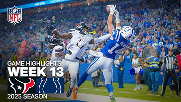 Houston Texans vs Indianapolis Colts Game Highlights | 2025 NFL Season Week 13