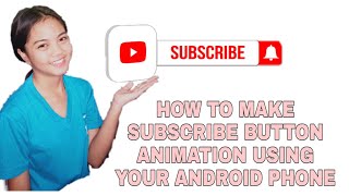 Full How to make subscribe button bell animation using your android phone step by step Update