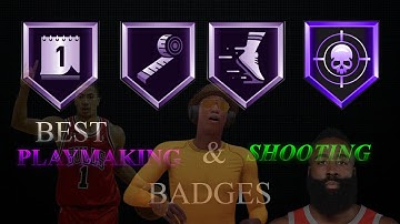 BEST SHOOTING & PLAYMAKING BADGES ON NBA 2K20 after patche 12!