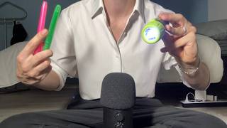 ASMR Follow my instructions / light triggers, eyes closed, breathing exercise, focus test