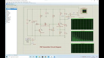 Implementation of FM Transmitter using NPN Transistors on Proteus
