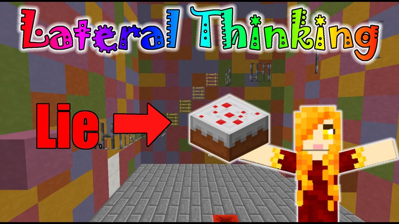 THIS MAP IS A LIE! - Lateral Thinking - Minecraft Puzzle Map - YouTube