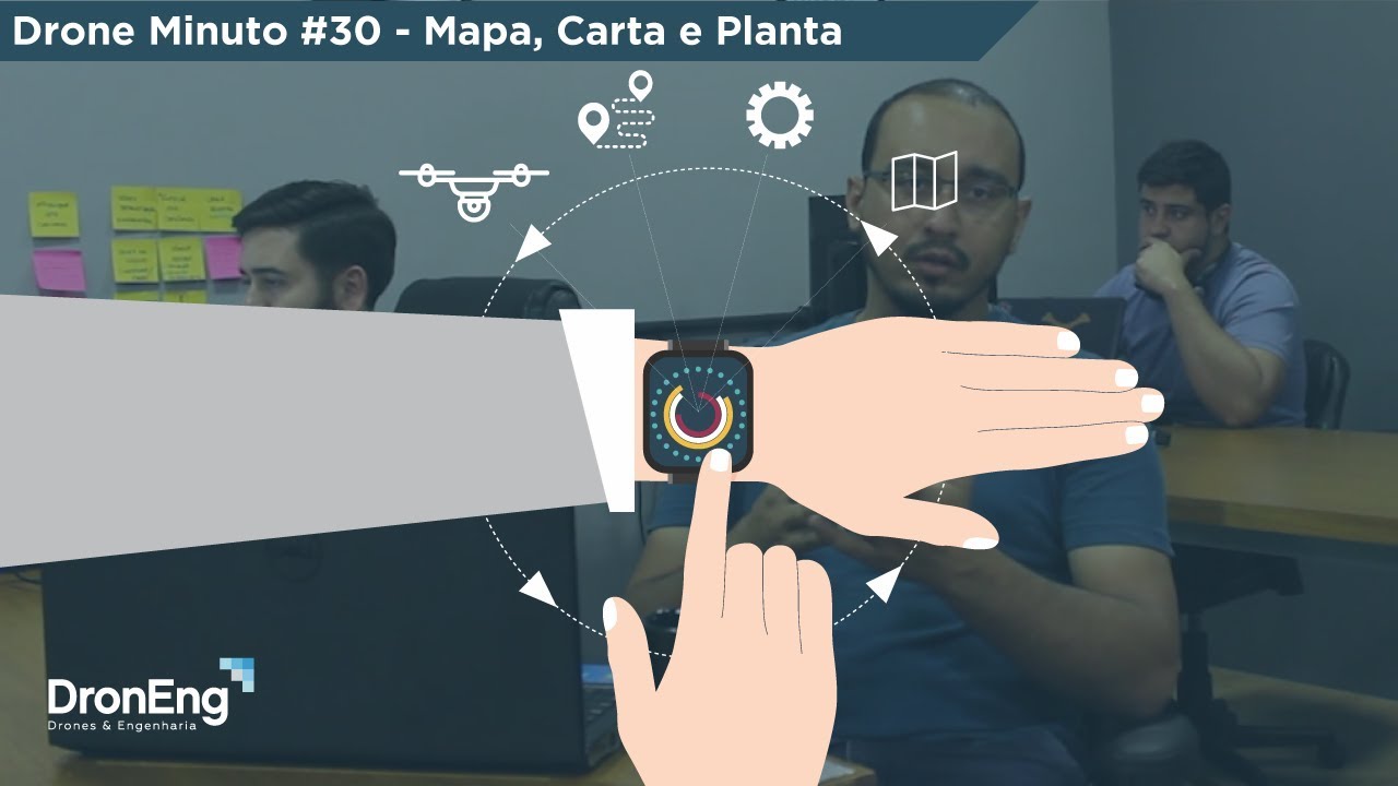 Drone Minuto #30 - Mapa, Carta e Planta - YouTube