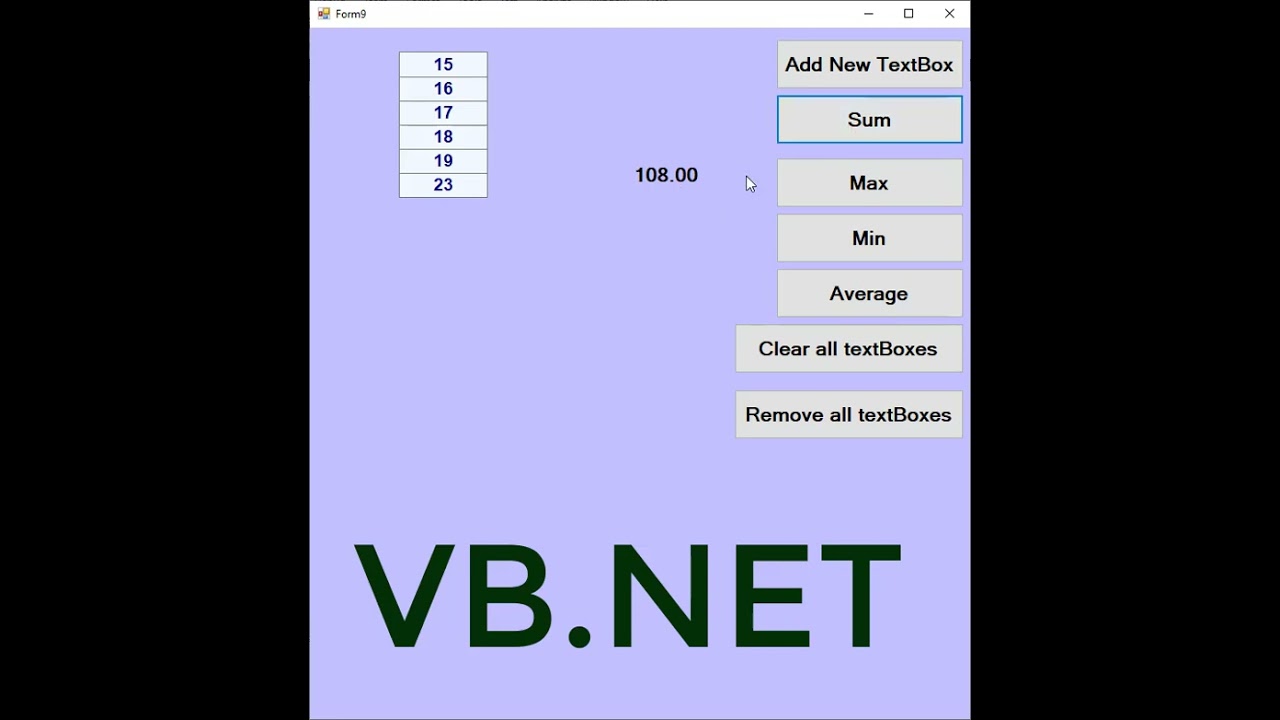How to create calculator using new idea in vb .net