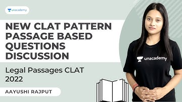 Legal Passages CLAT 2022 | New CLAT Pattern Passage Based Questions Discussion| CLAT |Aayushi Rajput