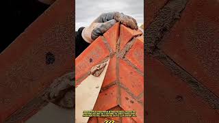 Daily Worker Process of Manual Brick Joint Finishing #dailywork
