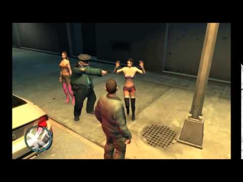 GTA 4, two hookers fighting - YouTube.