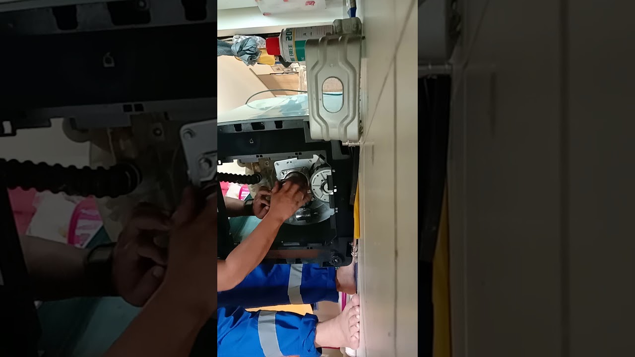 Mother board mesin basuh rosak - YouTube