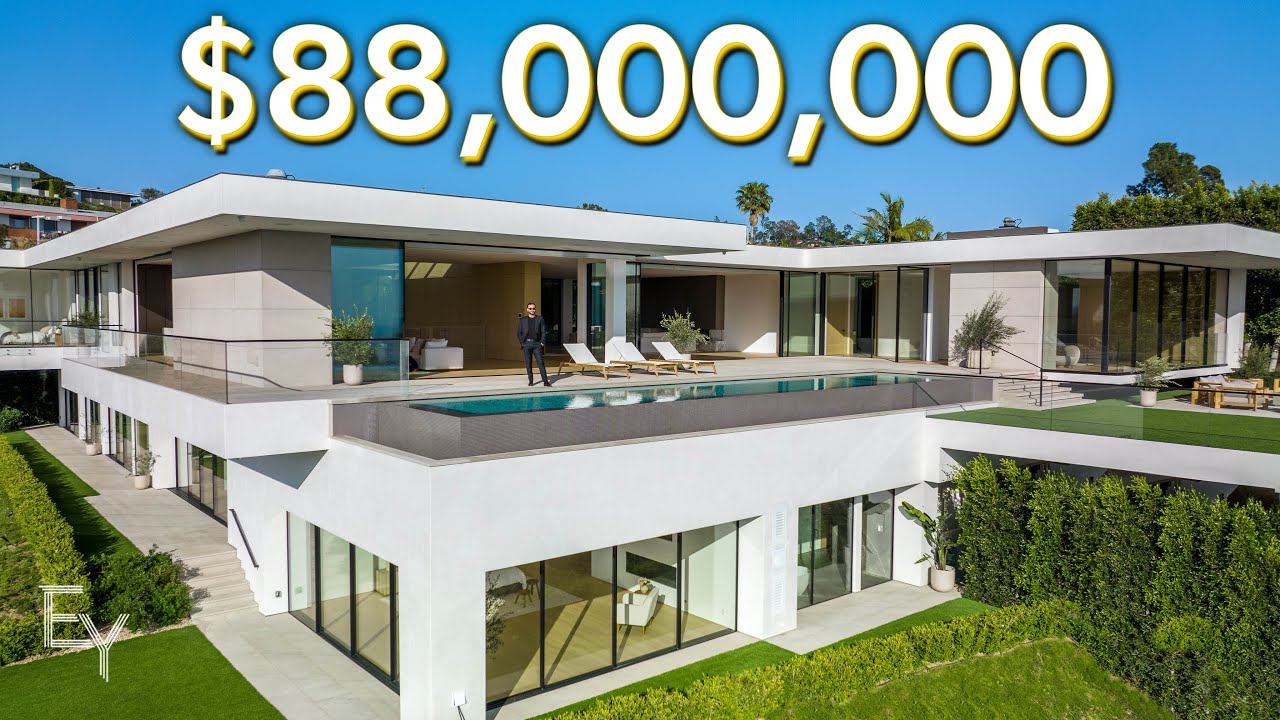 Inside a 88 Million Ultra Modern Beverly Hills Mansion