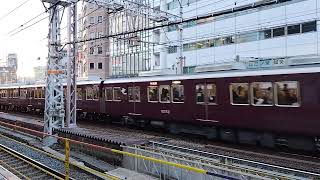 阪急神戸線8000系8002F準特急大阪梅田行