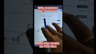 Nifty analysis and important levels for 17th Nov | nifty Prediction for tomorrow |  optionbuying