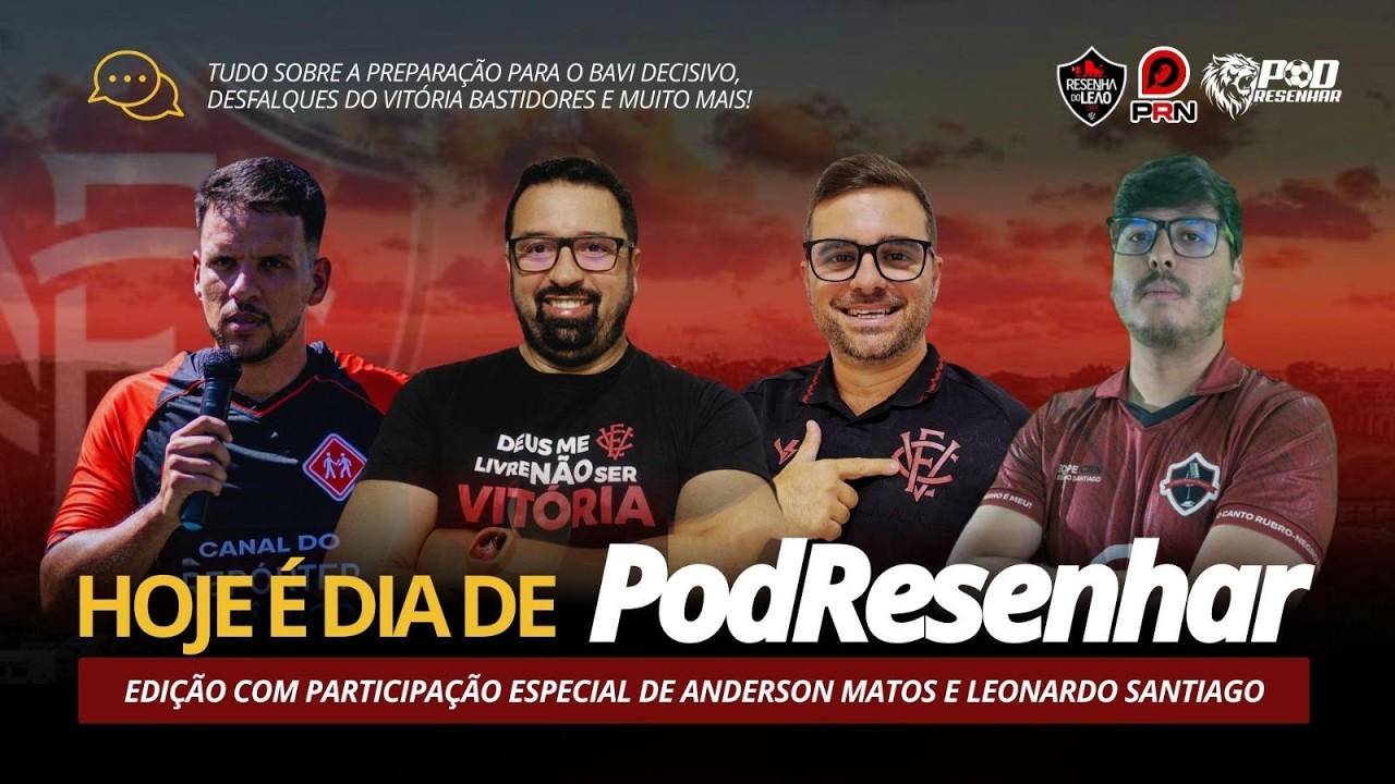 AO VIVO SUPER POD RESENHAR COM MARCUS E GUMA GUEDES, ANDERSON MATOS E LEO SANTIAGO