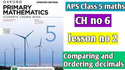 Class 5 Chapter 6 Lesson 2 || Oxford primary mathematics student course book 5 updated edition