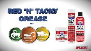 Lucas Oil Lucas 11 oz. Red N Tacky Spray Grease 11025 - The Home Depot