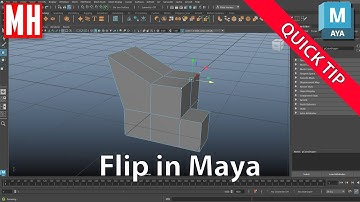 Maya 2024 Quick Tip video : The FLIP option ( Way cooler than Mirror )