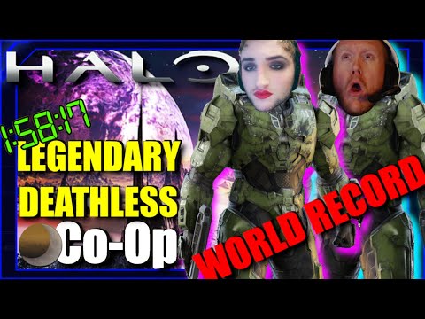 Legendary Deathless Co-Op Previous World Record - Halo: Combat Evolved - Time: 1:58:17